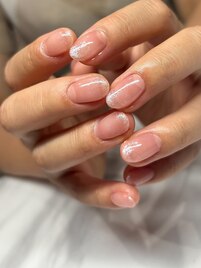 スキンカラー×ラメグラ