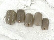 ネイルメゾン 池袋店(NAIL MAISON)/ゴールドレオパード¥8050