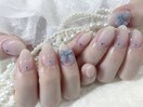 リボンネイル　7500円