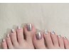 【Foot】ミラーネイル　¥6,400