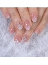 ディアリーネイル(Dearly Nail)/ベイビーブーマー＆リボンネイル