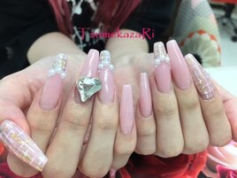 ★ツイード◆ハート◆ロング★