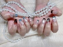 大人気のワンホンネイル♪7980円～