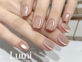 ルミネイル 池袋東口サンシャイン店(Lumi Nail)の写真/【豊富なカラーをリーズナブルに】マグネットワンカラー/ラメグラデーションをお手頃に楽しめる◎[池袋]