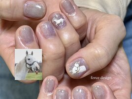 馬ネイル