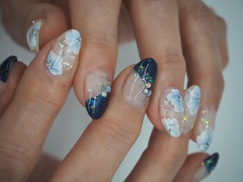 フラワーネイル