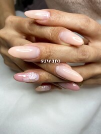 桜カラーグラデーション