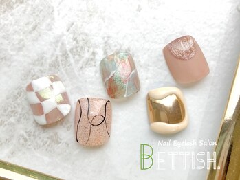 ネイルアイラッシュサロン ベティッシュ 桜木町店(Nail Eyelash Salon BETTISH)/FooT/ワンアートコース