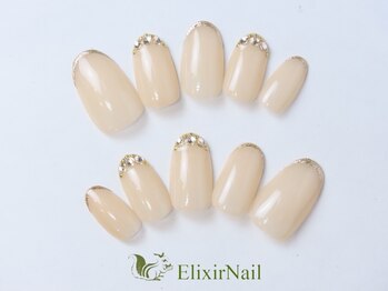 エリクサーネイル 神田(Elixir Nail)/シンプル &nbsp;/クーポン使用