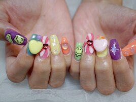 蓄光ネイル