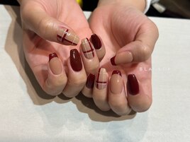 チェックネイル