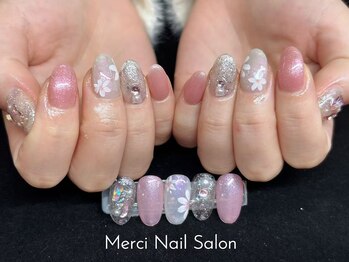 メルシー(Merci)/人気の春ネイル