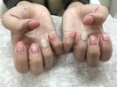【高階】リボンネイル