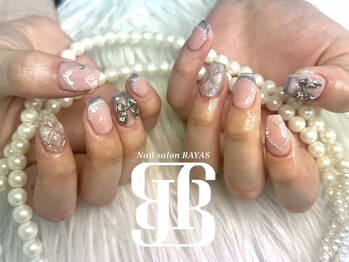 ネイルサロンレイアス(RAYAS)/マグネットフレンチネイル☆