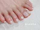 フットネイル☆オーロラミラー