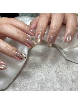 ドットネイル/ハートネイル/