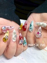 モレリア(morelia)/ゴテゴテ　推しネイル