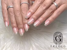 エアフォルクギンザ 横浜店(ERFOLG GINZA)/上品ラメフレンチ