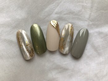 アウラ ネイルサロンアンドスクール(aula)/フリーデザイン 10,120円