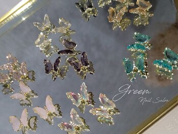 グリーム(GREEM)/大人気☆蝶々パーツ