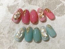 ネイルサロン キャンディネイル(Candy Nail)/パステルニュアンスｂｙ石塚