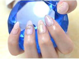 ♪ニュアンス　ミラーネイル♪