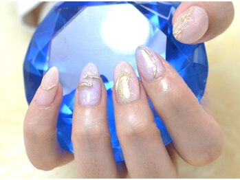 ♪ニュアンス　ミラーネイル♪