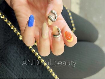 アンドネイル ビューティー(AND nail,beauty)/秋ネイル/ニュアンス/藤沢