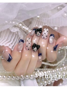 ミニョン 新宿(Mignon)/ネイビーフレンチ♪