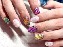 ノワ 横浜(Noix)/【パラジェル】個性派ネイル！