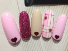 ネイルサロン リリオ(Nail Salon Ririo)/ラブリーピンクネイル
