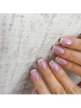 ノエム ネイルサロン(NOEM)/ミラーネイル フレンチ