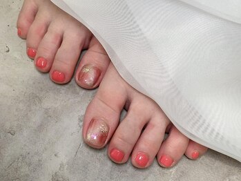 mdn/フット親指アート