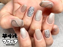 ネイルマフィア 渋谷(NAIL MAFIA)/繊細手描きアート
