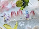 紫陽花ネイル◆¥7500