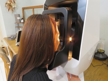 ドゥミーケア ビューティ(DoMeCare beauty)/肌診断機によるお肌の状態確認◎