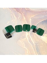 ネイルランド 海老名店/フットジェルデザインコース