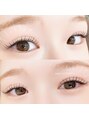 アイラッシュサロン ブラン イオンモール四條畷店(Eyelash Salon Blanc) まつげパーマきゅるっと瞳に光が入ると可愛いです♪