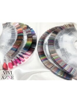 カラー・パーツの種類が豊富