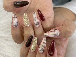 【山崎】バーバリーチェック