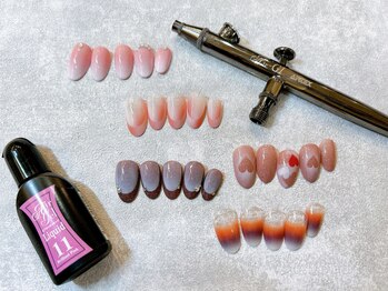 エアブラシデザイン♪