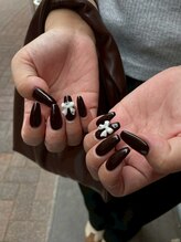 オーシャンネイル 梅田/リボンパーツ1つ有料500円