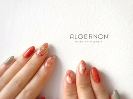 ざっくりツイードネイル