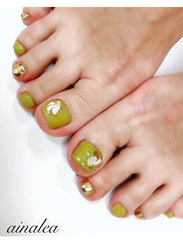 ネイルサロン アーイナレア (nail salon ainalea)/フット¥7800