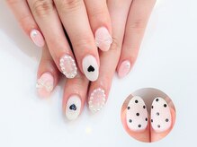 ネイルコレクション ピンク(Nail Collection Pink)/ジェル定額￥7990★リボン