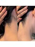 【アップヘアが決まる】うなじシェービング15分★2980円