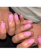 ネイルアバンス 泉大津店(Nail AVANCE.)/クリアフレンチ