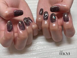 フラッシュ　ネイル　ブラック