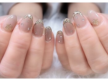 ディアリーネイル(Dearly Nail)/ガラスフレンチ