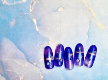 モトネイル(moto nail)/4月【ハンド】フリーアート